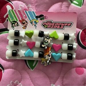 Powerpuff Girls Beaded Bracelets